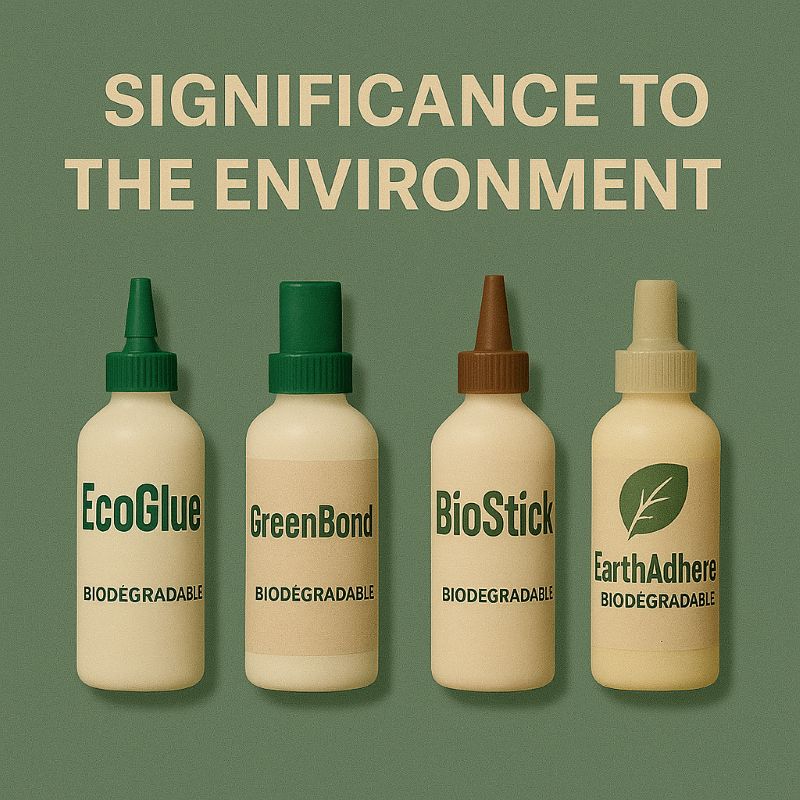 The Environmental Impact of Biodegradable Adhesives