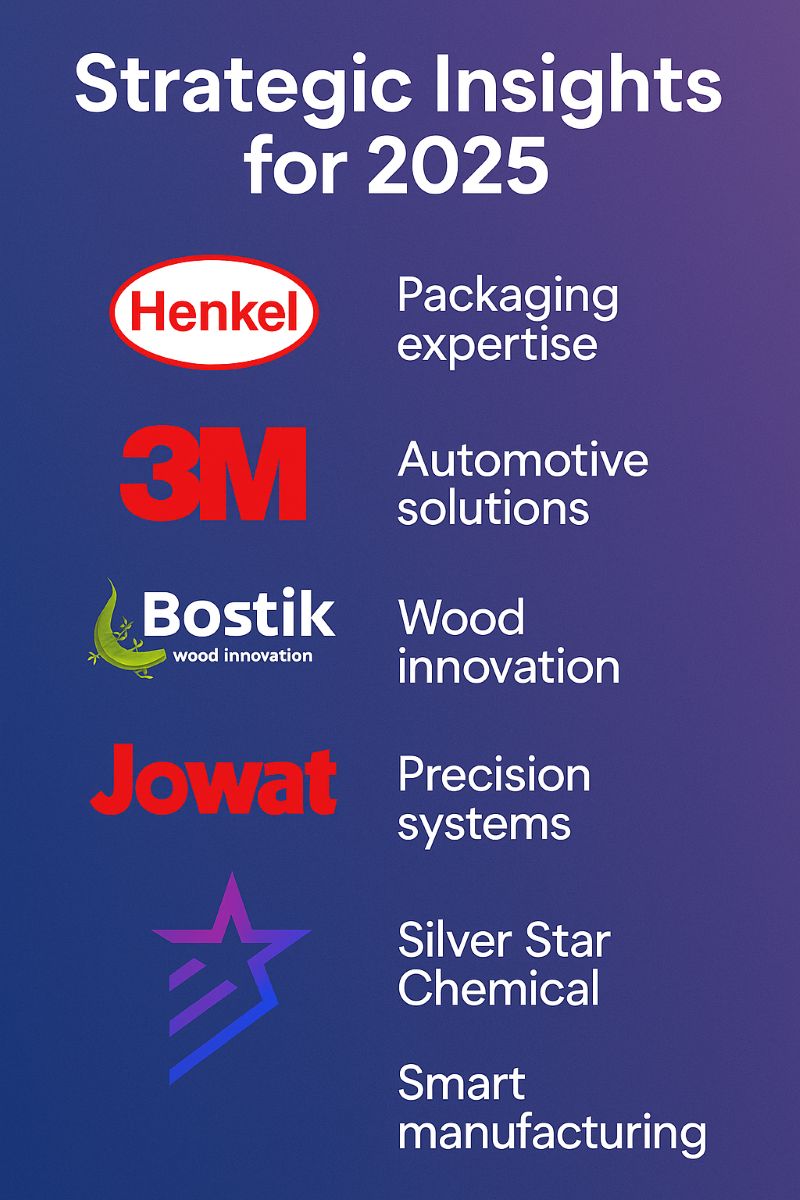 Comparing Leading Hot Melt Adhesive Manufacturers 2025