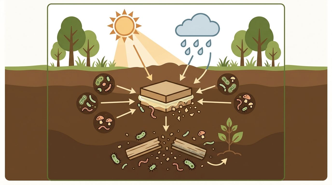Environmentally Safe Hot-Melt Adhesives: What Breaks Down and How?