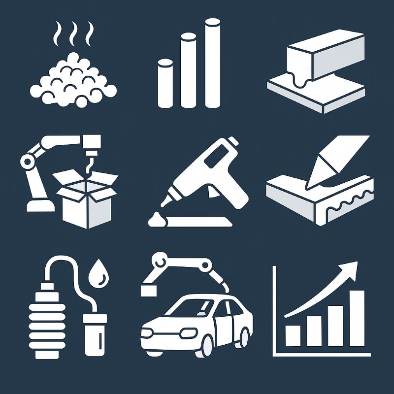 Exploring Versatile Uses of Hot Melt Adhesives in Industry