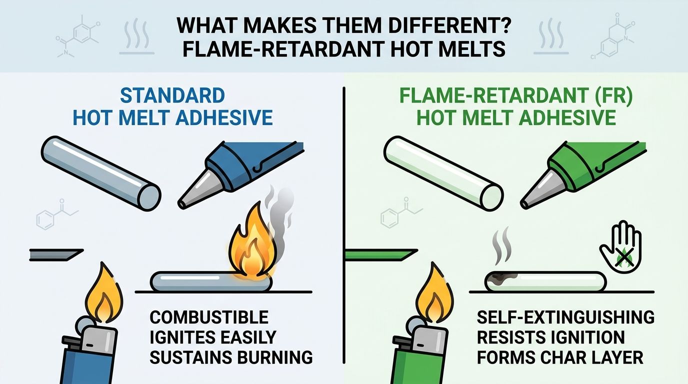 Flame-Retardant Adhesives: What Makes Them Different? A Comprehensive Analysis of Flame-Retardant Hot Melts