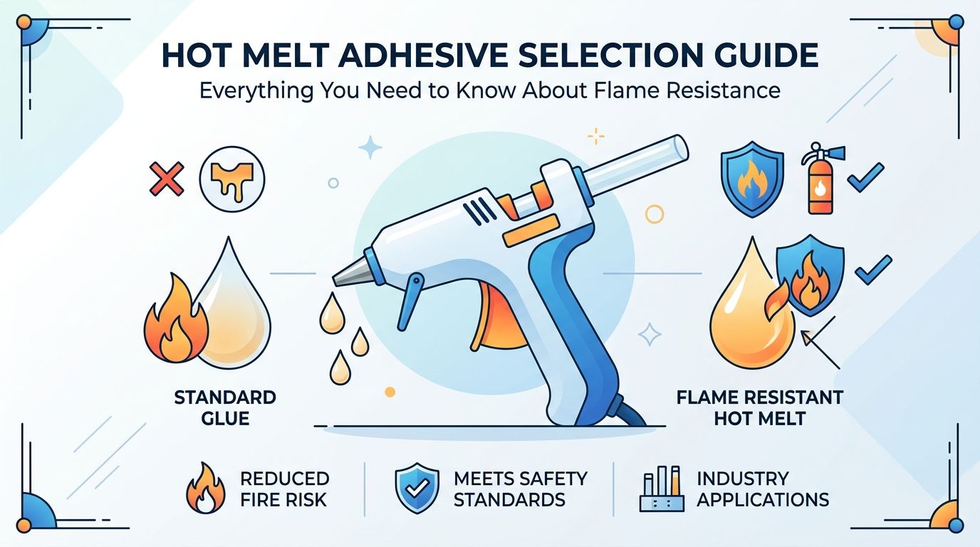 Hot Melt Adhesive Selection Guide: Everything You Need to Know About Flame Resistance