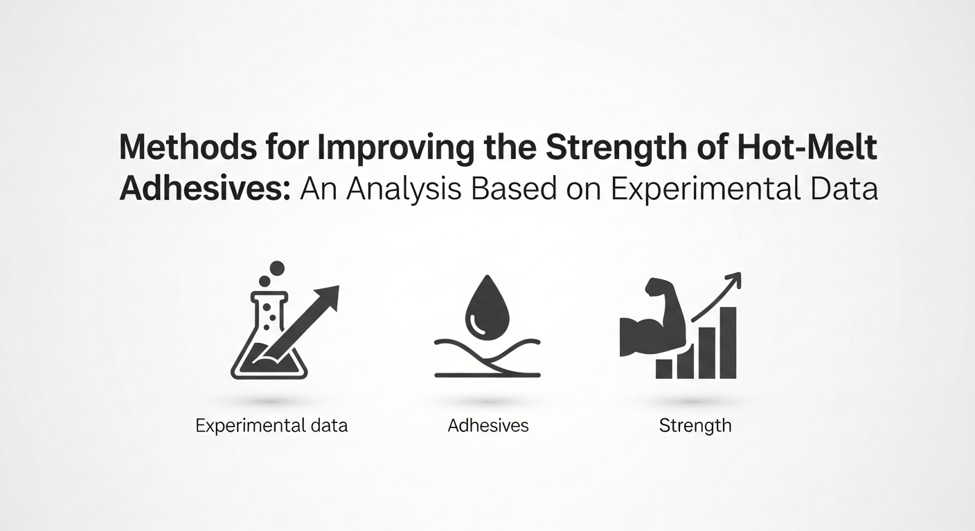 Methods for Improving the Strength of Hot-Melt Adhesives: An Analysis Based on Experimental Data